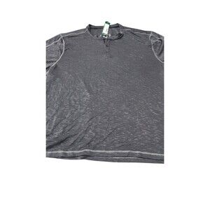 NWT Flag & Anthem Men's Medium Beige Hanover Long Sleeve Performance Henley Shir